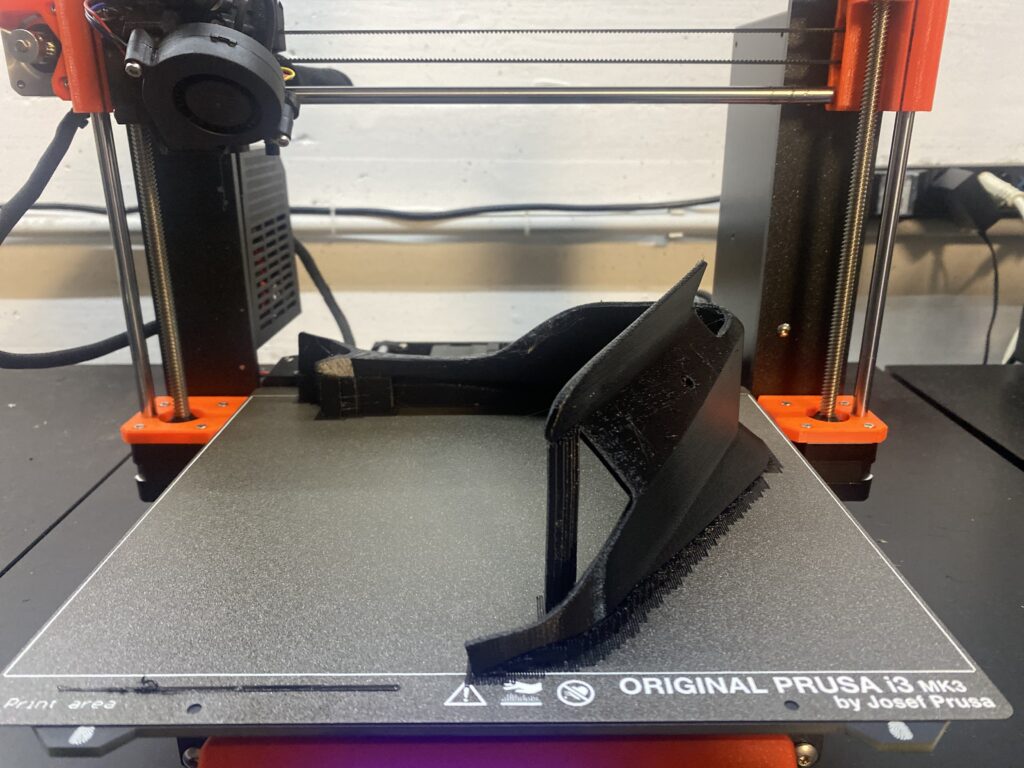 Finitura in fibra di carbonio - Stampa 3D Marotta Mondolfo (PU)